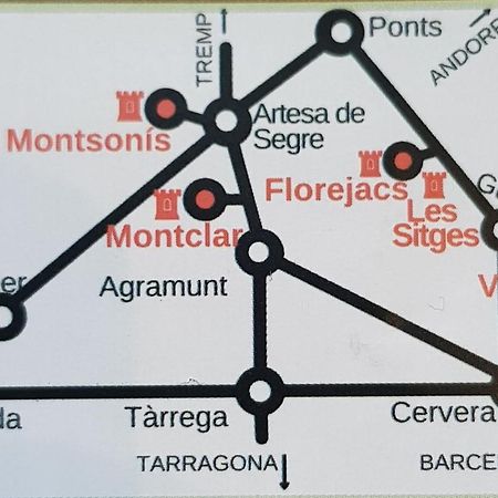 Montsonis Cal Roger Monsonis 아파트 외부 사진