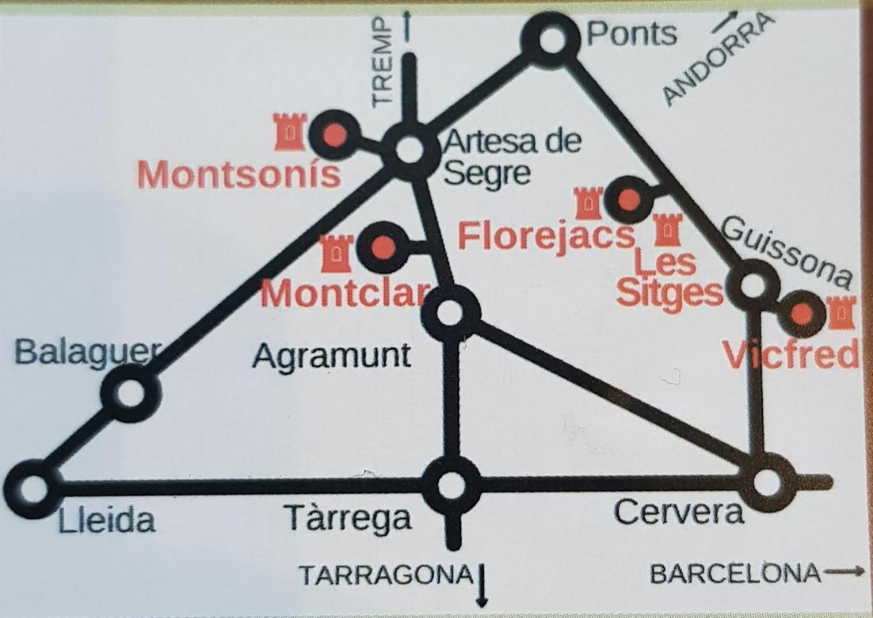 Montsonis Cal Roger Monsonis 아파트 외부 사진